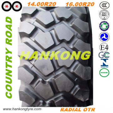 14.00r20, 16.00r20 Tube & Tubeless Tire off Road Tire Radial OTR Tire